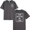 2026 Custom Cotton TShirt for Unisex and Unisex Featuring Personalized Design Space Where You Can Add Your Own Text or Graphic