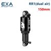 EXA Formato A5 165MM 125mm 150mm 190mm RR1 Re Cámara de Aire Amortiguador Trasero Para Bicicletas de Montaña Amortiguador MTB Ajustable