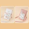 1 Pc Touchscreen Phone Bag Fashionable Cute Crossbody Small Shoulder Bag Keeps Phone Key Organized Perfect for Casual Outings Daily Use for Girls