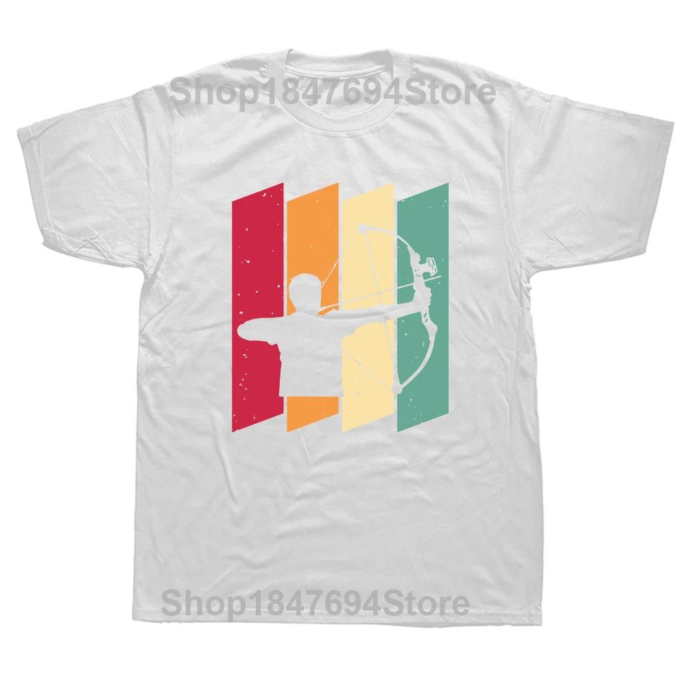 Funny Japanese Archery T Shirts Summer Bow and Arrow Hunting Graphic Cotton Streetwear Short Sleeve Birthday Gifts T-shirt Unisex