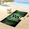 Hannover 96 Custom Name Print Beach Towel, Large Soft Quick Dry Towel for Beach Camping Swimming