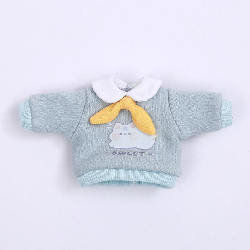 OB11 Clothes Cat Sweatshirt Hoodie Casual Jacket for Obitsu11, Molly, GSC Body, DDF, YMY, 1/12bjd Doll Accessories Toy Coat