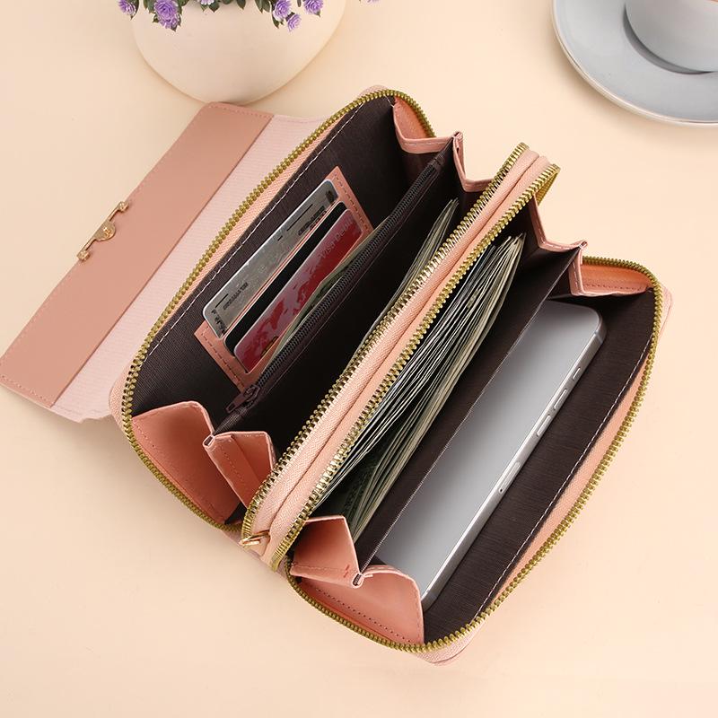 2026 Women's Korean-Style Multi-functional Large Capacity Wallet & Clutch Shoulder Bag