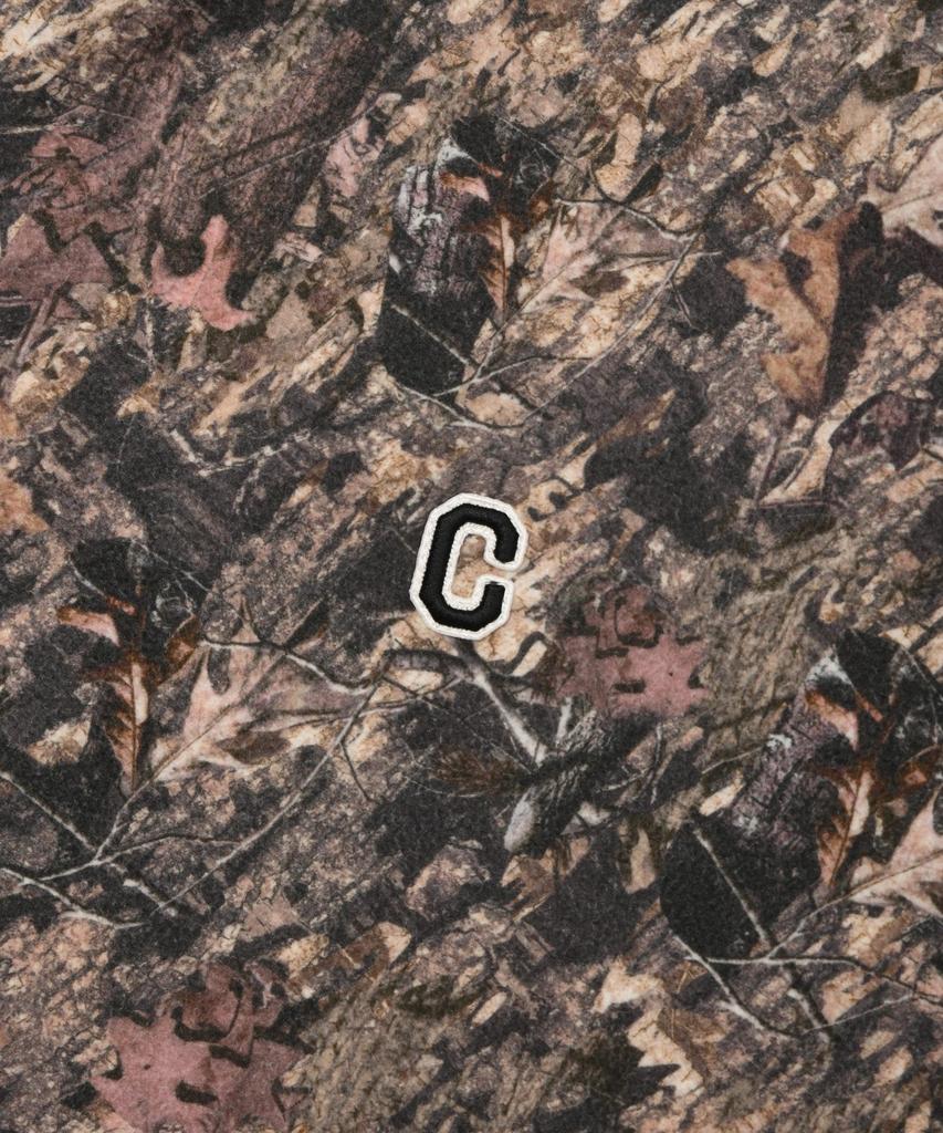 Covernat C Logo Fleece Oversized Hoodie Anorak Camo