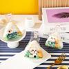 100 Buc Pungi Drăguțe de Ambalare pentru Onigiri Triunghiular cu Desene Animate, Pungă pentru Alge Marine, Formă pentru Sushi, Accesorii Sushi Bento, Pungă pentru Onigiri cu Alge Marine, Pungă pentru Sushi