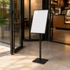Freestanding Advertising Sign Holder Vertical and Horizontal Floor Standing