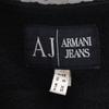 ARMANI JEANS Long sleeve Zip hoodie S black Men's Used