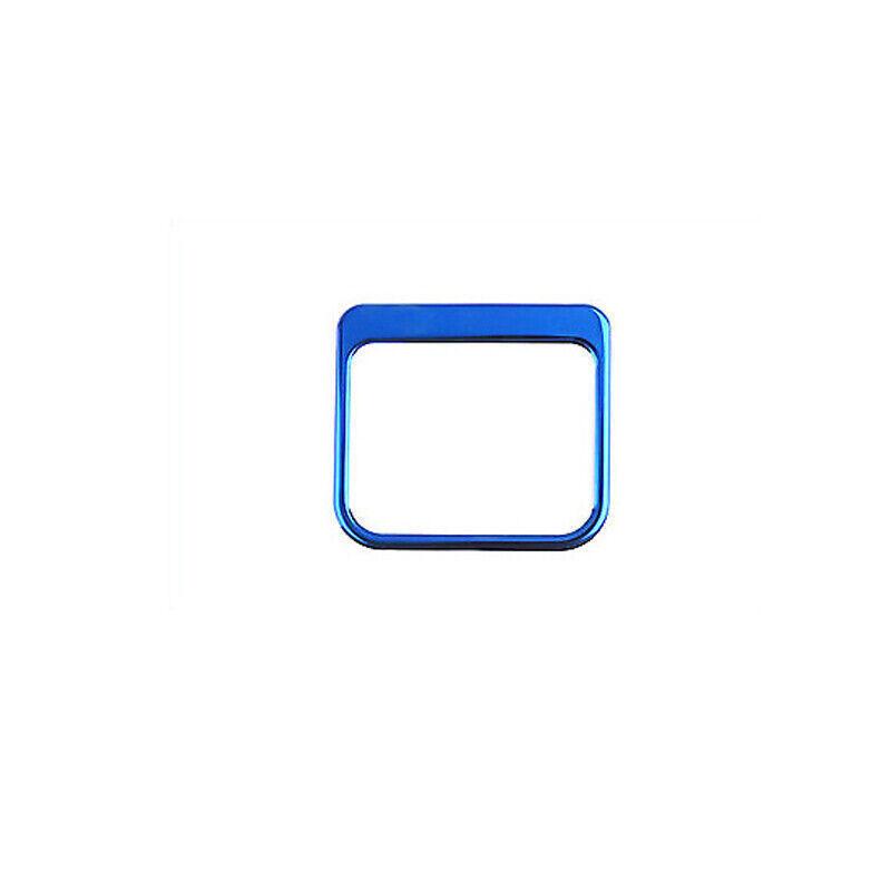 For Honda CRV CR-V 2017- Blue Titanium Console Storage Box Frame Trim 1Pcs