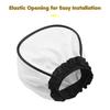 Dioche   Flash Diffuser for Camera,   Softbox, with Silver Side To Increase and Direct the Light