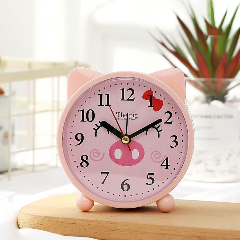 Retro Style Bedside Clock Multi-color Home Decorations Clock Clock Decoration Ornaments  Bedroom