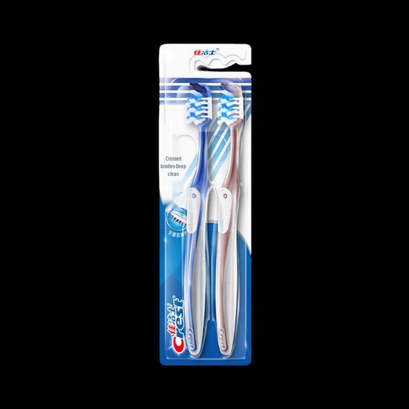 Crest Velvet Black Tea & 7-Effect Toothbrush 2-Pack