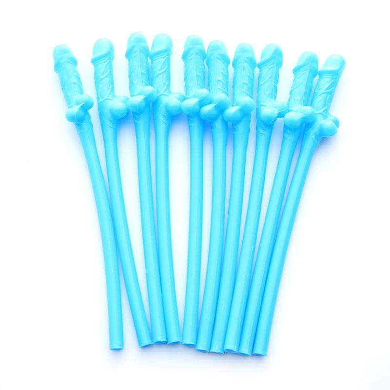 Hens Party Accessory Drink Plastic Willy Dick Dicky Straws Novelty Nude Straw