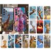 Phone Case For Samsung A17 A55 A16 A56 A35 A15 A53 A54 A33 A34 A25 A05S A52 A52S A07 A26 A06 Giraffe Animal