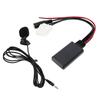 Microphone Adapter Auxiliary Audio Wire Bluetooth 5.0 150cm Length Replacement for Mazda 2 3 5 6