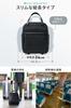 Carry Bag Business Bag Small 22L Front Opening 2 Wheels Water Repellent Vertical Soft Type Bag with Wheels Black [Sanwa Direct] Carry-on Carry-on
