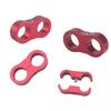 1PC Universal AN4 AN6 AN8 AN10 AN12 Aluminum Oil Fuel Water Hose Tube Separator Divider Clamp Aluminum Line Separator