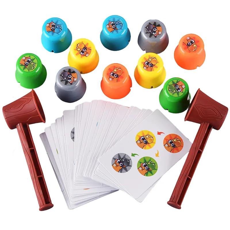 Quick Stacking Cup Game for Family Party Fun Colorful Battle Game Challenges Hand-eye Coordination Brain Training Toys for Kids