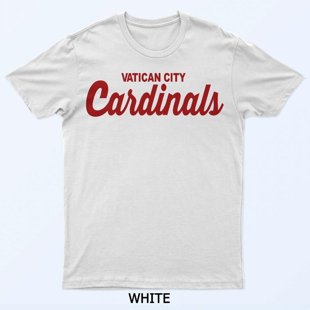 Vatican City Cardinals Funny Catholic Pope Sports Parody Tee T-Shirt