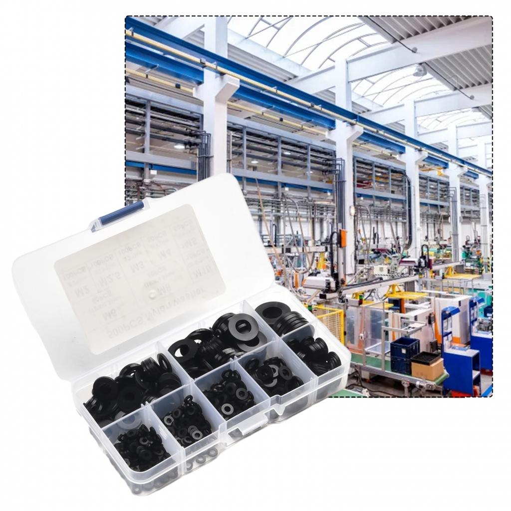 Nylon Gummi O-Ring Dichtung Schlauch M2-M10 Gummidichtung