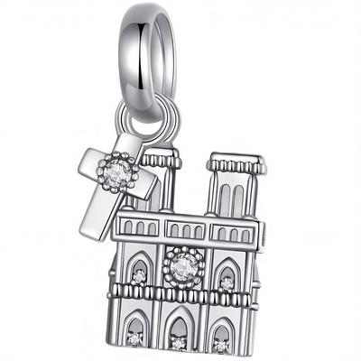 Charms Do Pandora Zawieszka Charms Katedra Notre Dame Srebro 925 Charmsy Trusky