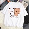Bubu Dudu T Shirt Women Kawaii Cartoon Y2k Punk Funny T-shirt Hip Hop Unisex Streetwear Harajuku Anime Tshirt FeUnisex Clothing Unisex