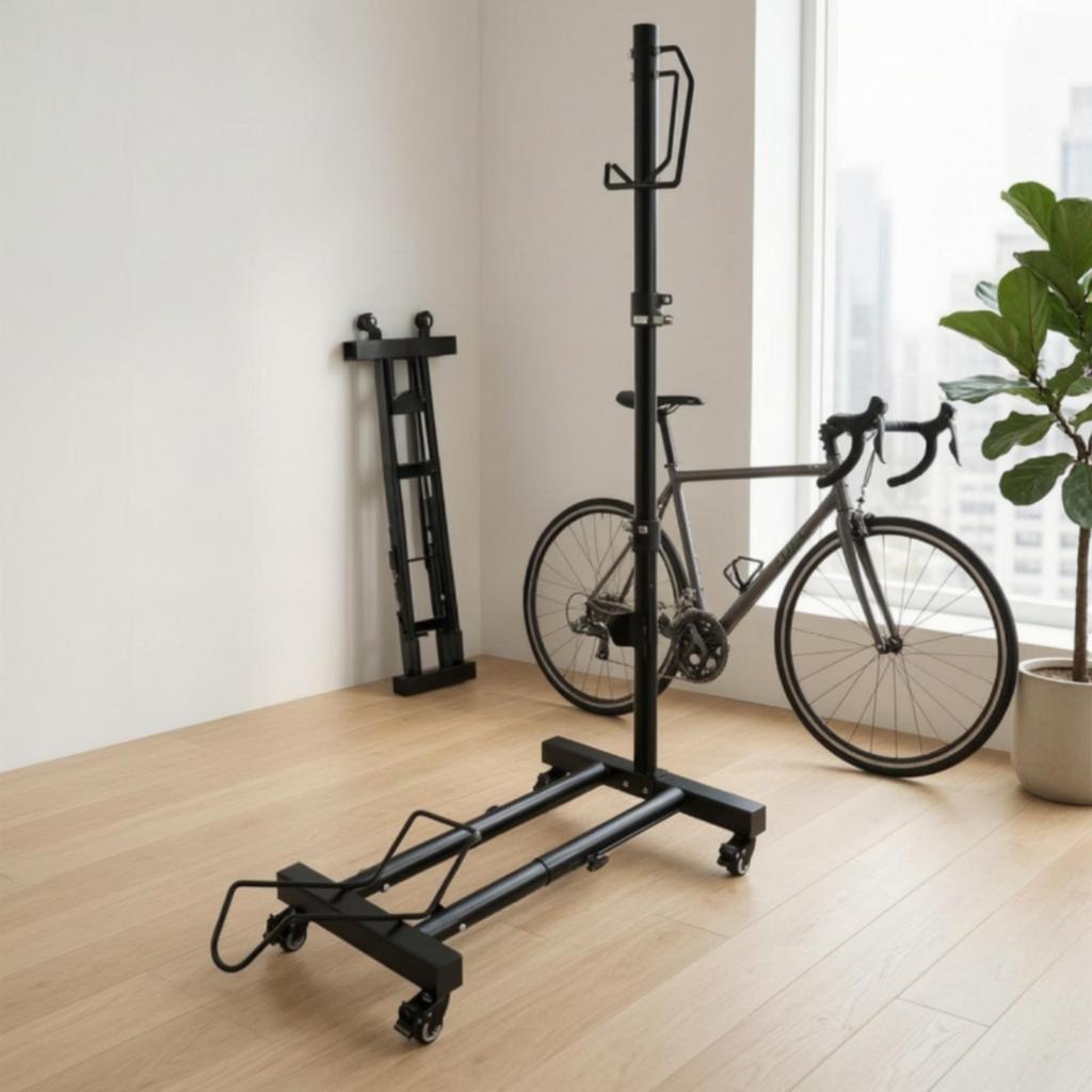 Vertical Bike Stand Indoor Upright Portable for Cyclists