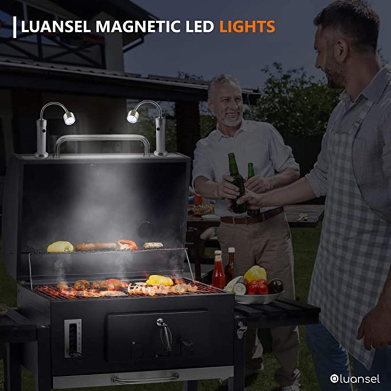 LED Flashlight with Magnet Work Light Bendable Auto Repair Emergency Lighting Hose Grill Lights