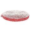1pcs 3mm Rhinestones Rhinestone Chain Ribbon 2 Row Design DIY Wrap Roll Ribbon  For DIY Crafts