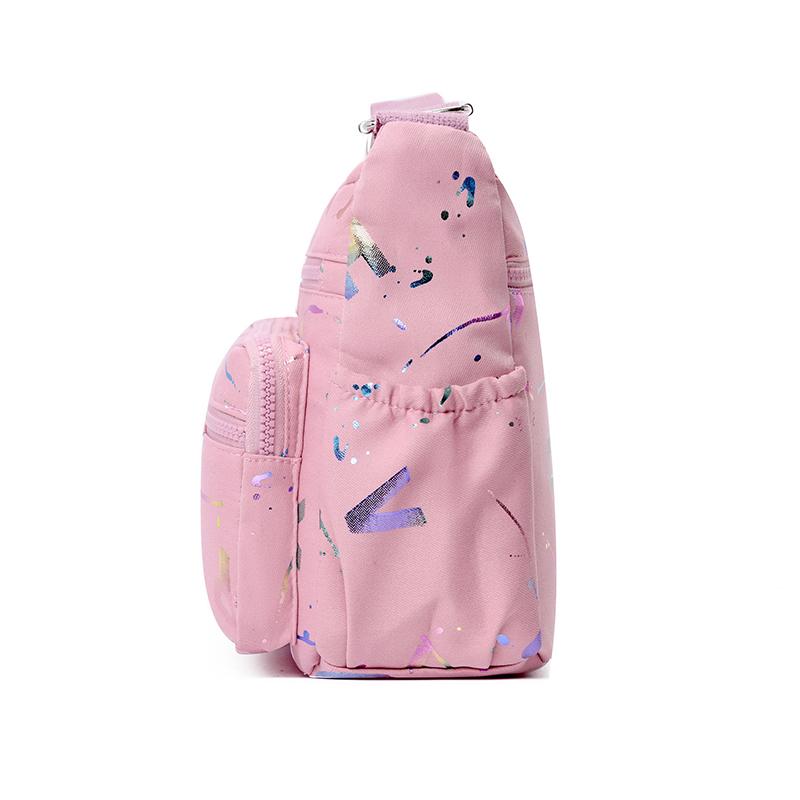 Vodotěsná dámská taška přes rameno Velkokapacitní multifunkční módní taška Messenger Vícevrstvá dámská kabelka Crossbody kabelka