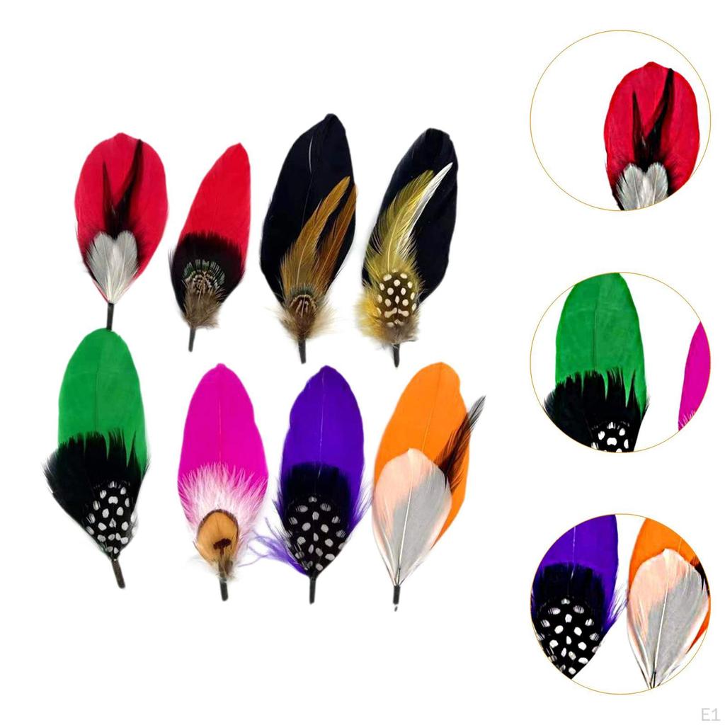 Feather Adornments for Fedora Hats And Outfits