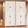 Zhong En Plastic Folding Double-Door Storage Cabinet