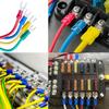 200PCS Insulated Wire Terminals Set Cold Press Electrical Connectors PVC Insulated Crimp Terminals Set for Home & Auto