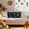 Ramadan Festival Retro Geometric Cushions Pillowcase Polyester Cushion Cover Throw Pillow Pillowcover Home Car Sofa Decor