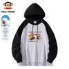 Men's Color-Block Raglan Hoodie