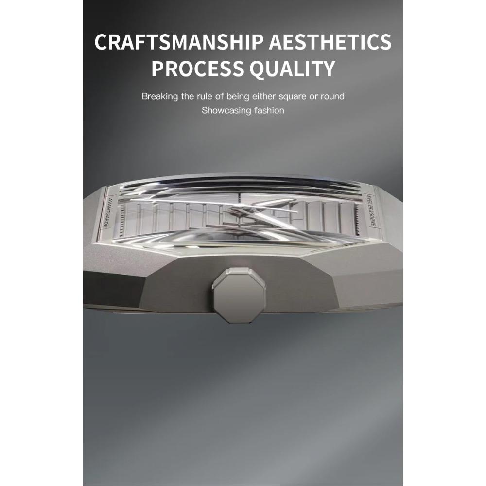 Luxury Brand Specht & Söhne New Classic Men's Wrist Watch Stainless Steel Blue Rubber Strap Waterproof Luminous Sport Watches