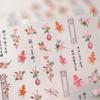 Blumen Chinesische Nagelaufkleber Cheongsam Zubehör Chinesische Nageldekorationen Geschenke