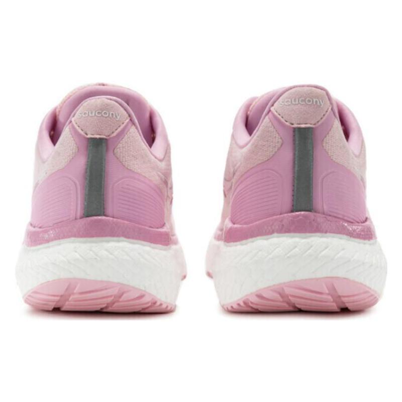 SAUCONY Triumph 19 Running Shoes Unisex Low-top Pink/white Saucony S20678-100
