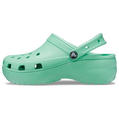 Sabot Plateforme Classique 6cm Femme Vert