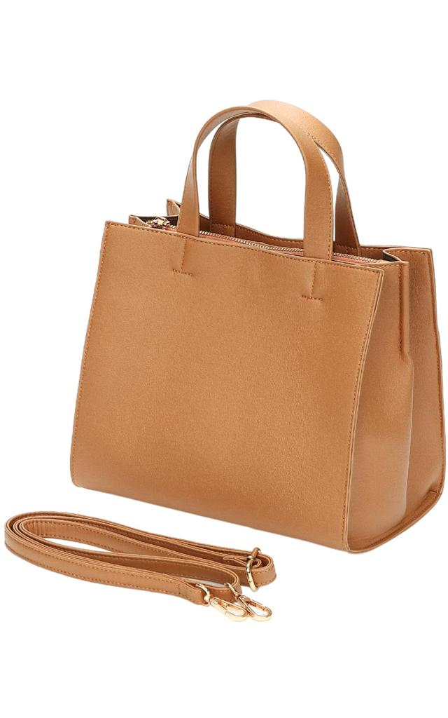 Tote shoulder mini tote large camel [Miwalna] bag, bag, handbag, women's, 2-way, bag, crossbody, lightweight, capacity,