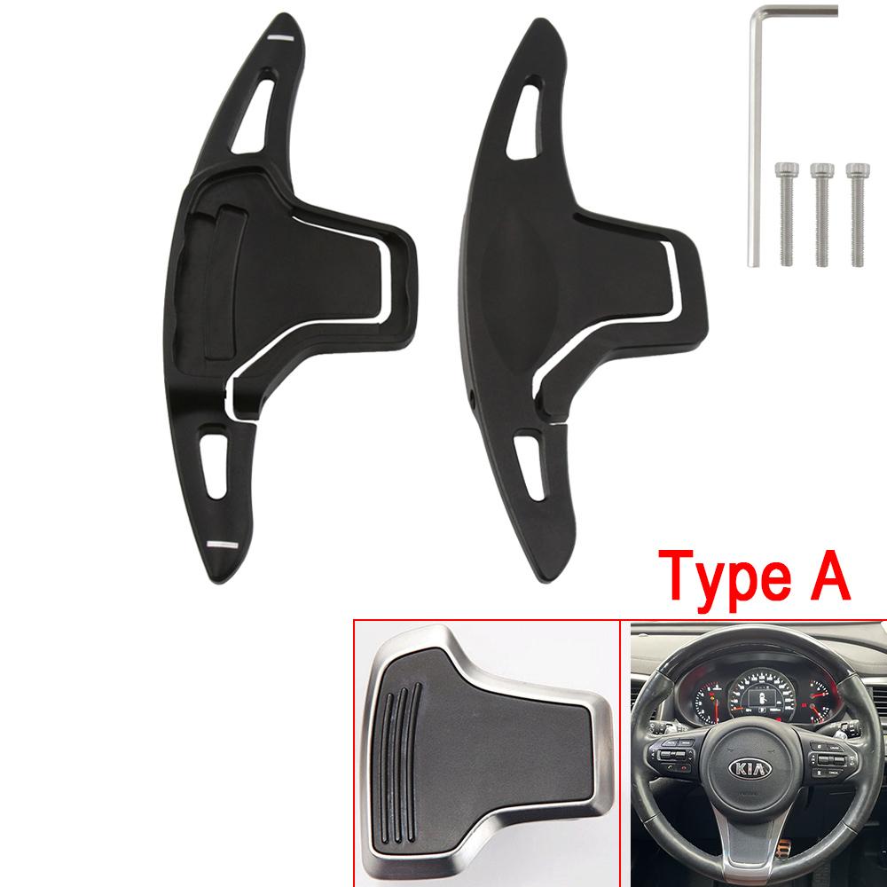 Shift Paddles For Kia Sorento 4 UM MQ4 GT-Line X-LINE Plug-In Hybrid 2016-2024 Car Steering Wheel Extension Shifter Sticker