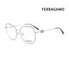 Salvatore Ferragamo Eyeglass Frames SF2219 714 Square Metal Women's Glasses