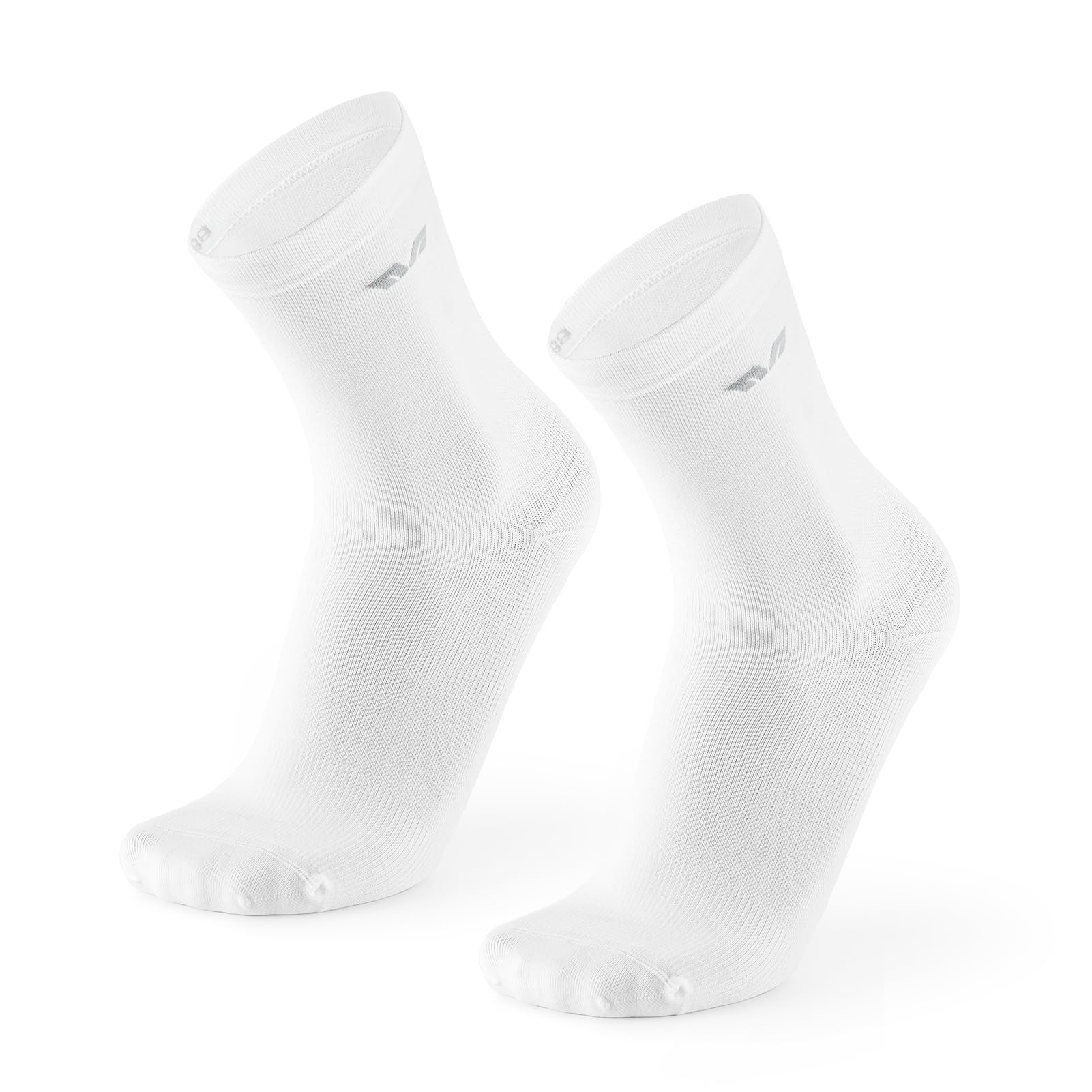 

ROCKBROS TVI Велосипедные и спортивные дышащие и носки-гольфы для и другие размеры M женские носки, хлопок, влагоотводящие, быстросохнущие, антибактериальные, белый