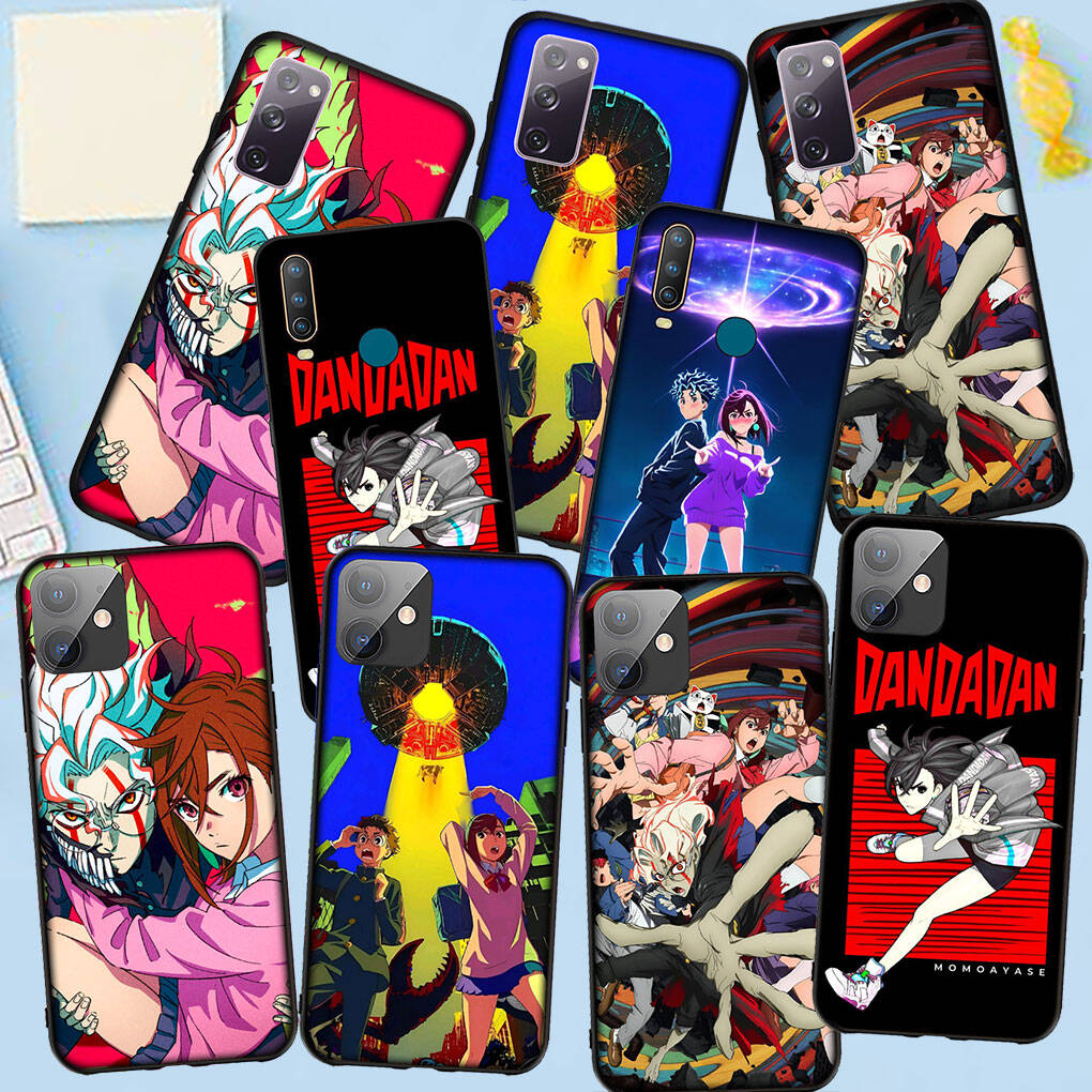 Phone Case for iPhone 17 16 15 Plus Huawei P30 P20 Lite Redmi Note 14 12 11 13 Pro Max OPPO A60 A80 A40 A18 A38 DAN DA DAN Ayase Momo Dandadan Okarun