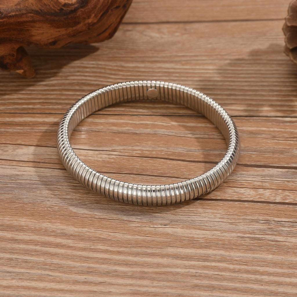 Cold Wind Wrapped Snake Bone Metal Necklace Personality Exaggerated Collarbone Chain
