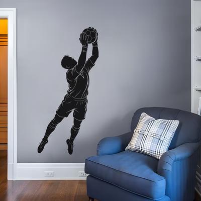 Minimalist Basketball Kid Wall Sticker Self-Adhesive Removable for Children Room Study Room Home Decor Art