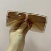 Fashion Square Oversized Sunglasses for Women Shades Sunglasses UV Protection Glasses