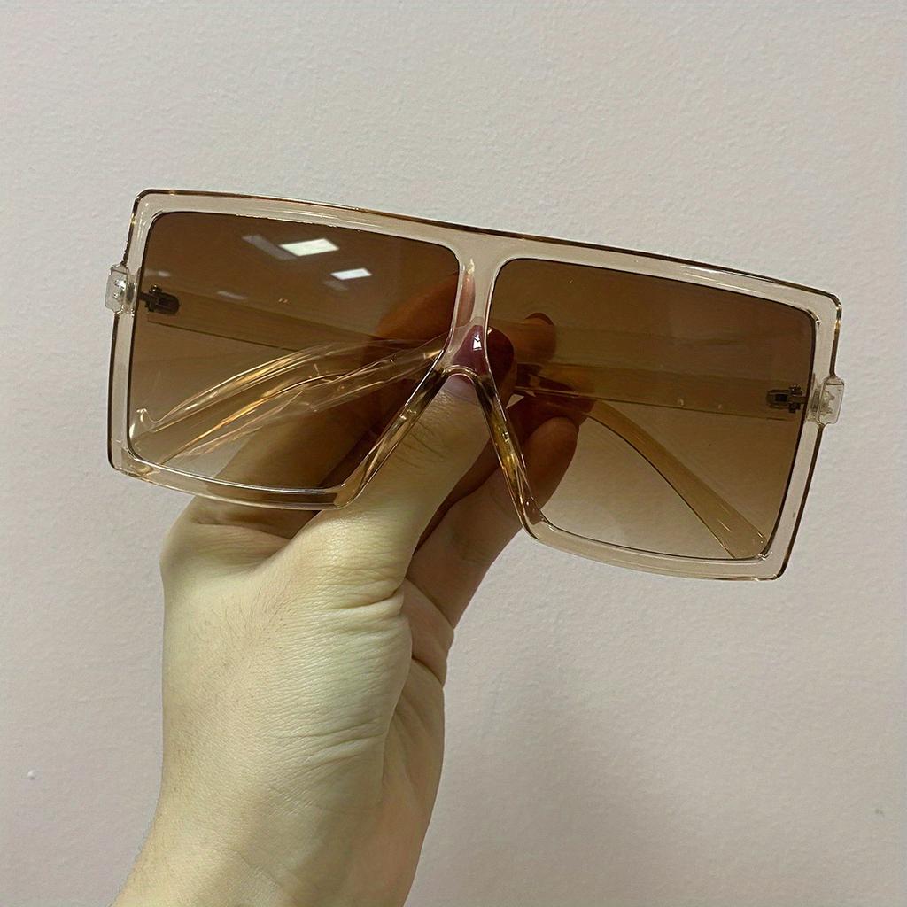 Fashion Square Oversized Sunglasses for Women Shades Sunglasses UV Protection Glasses