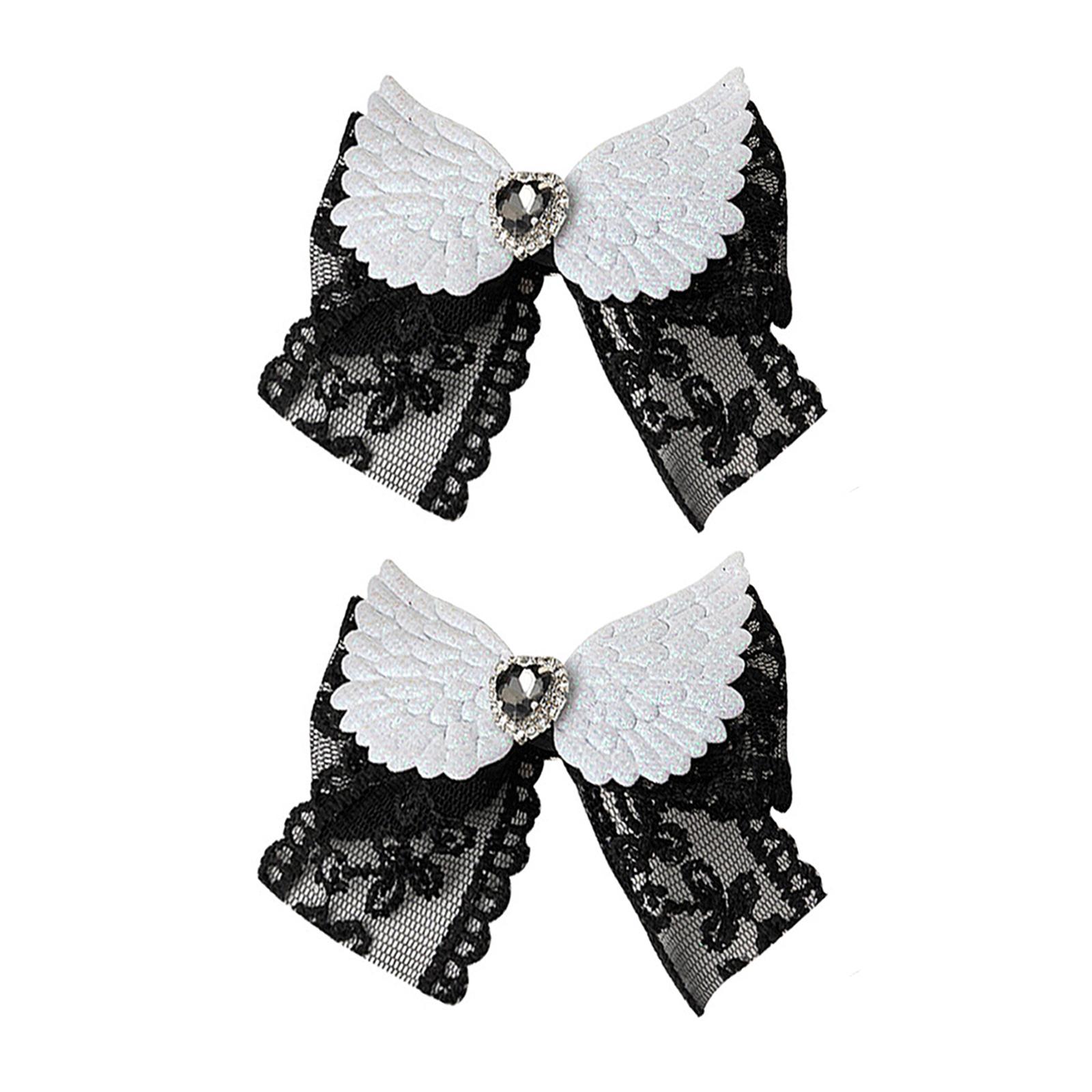 

Заколки-крылышки Бантики Balletcore Сердечки Бантики Плоские заколки Balletcore Шпильки-бантики Элегантные заколки для волос для пучков C