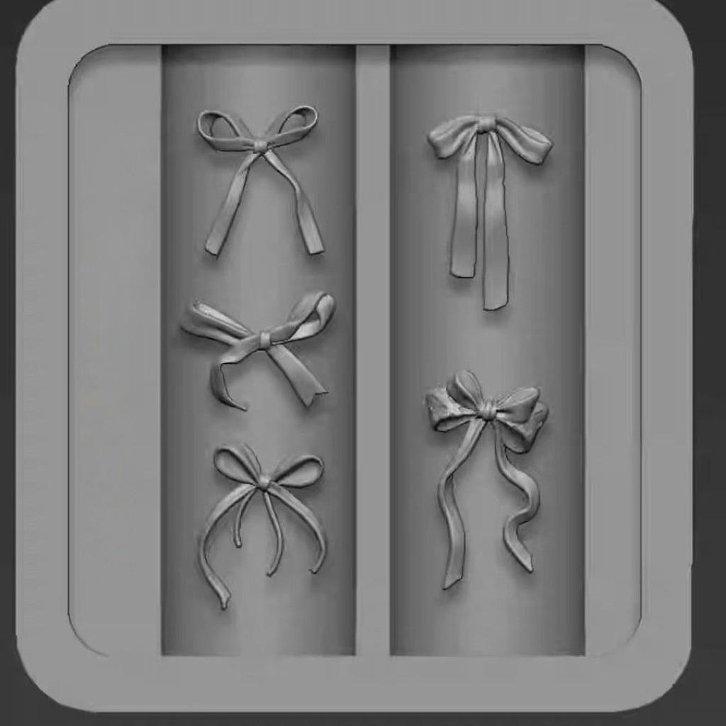 Clear Silicone Nail Molds - Rabbit & Butterfly Designs for Cute Nail Art