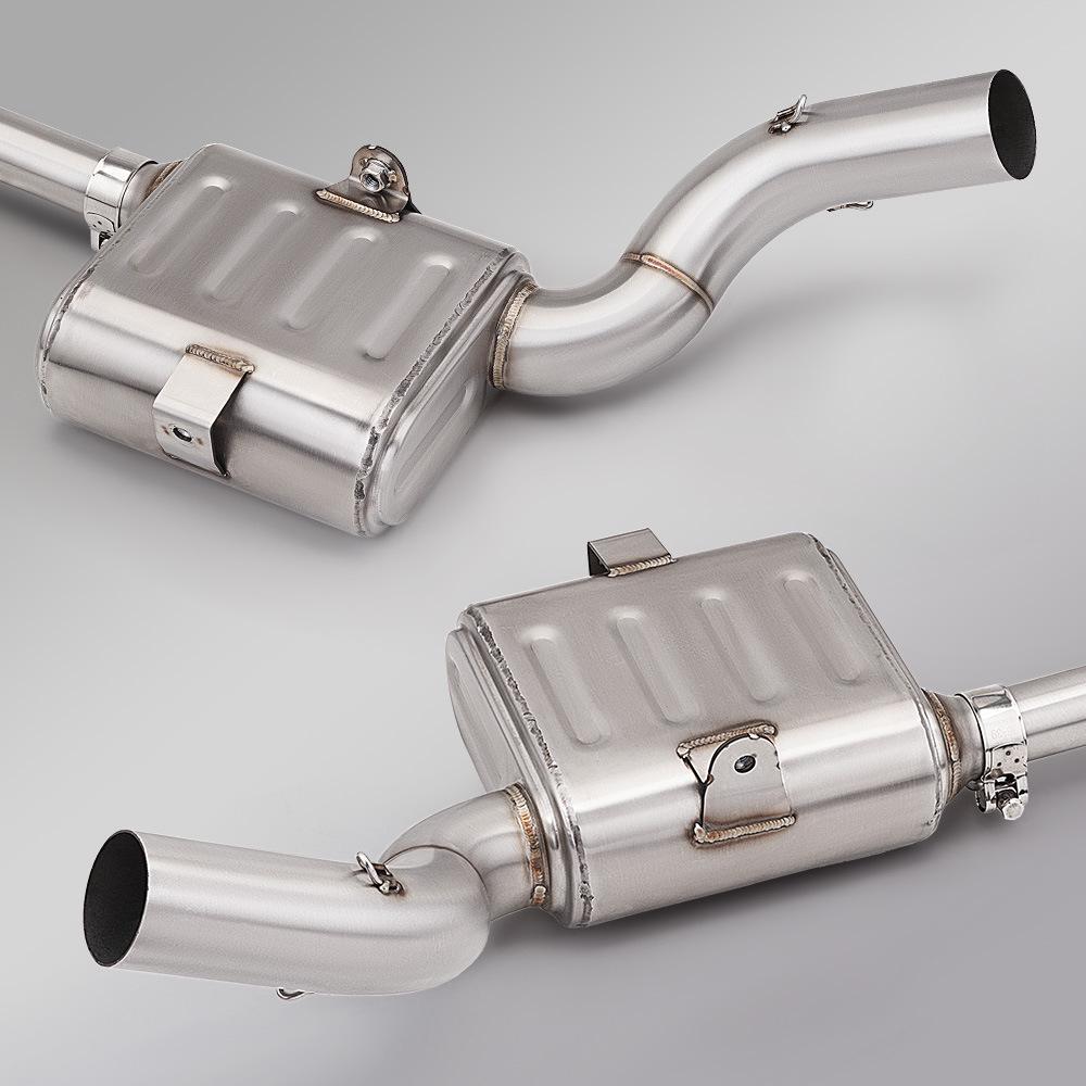 Exhaust Pipe Kit for Qianjiang Sai 250 Motorcycles: Includes Front Pipe and Tail Muffler for Complete Modification